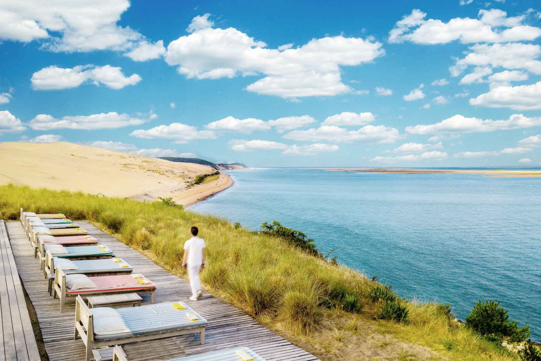 la co(o)rniche, right next to the majestic Dune du Pilat © co(o)rniche