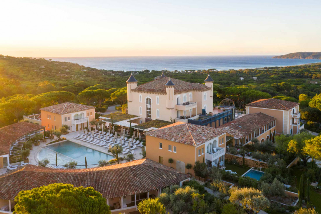 The Château de la Messardière on the hills above Saint-Tropez © studio chevojon