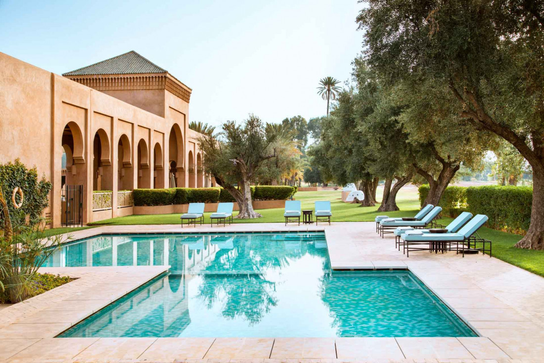 Amanjena, one of the best hotels in Marrakech © aman