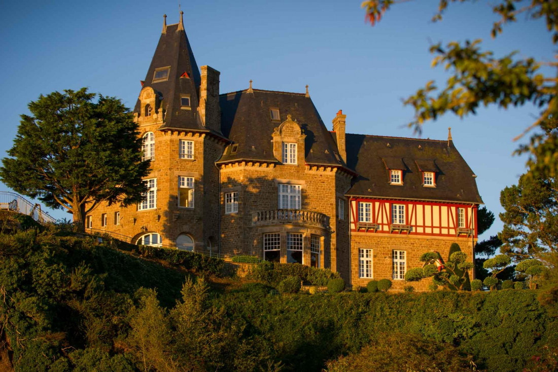 Château Richeux, historic Cancale hotel © benoit teillet