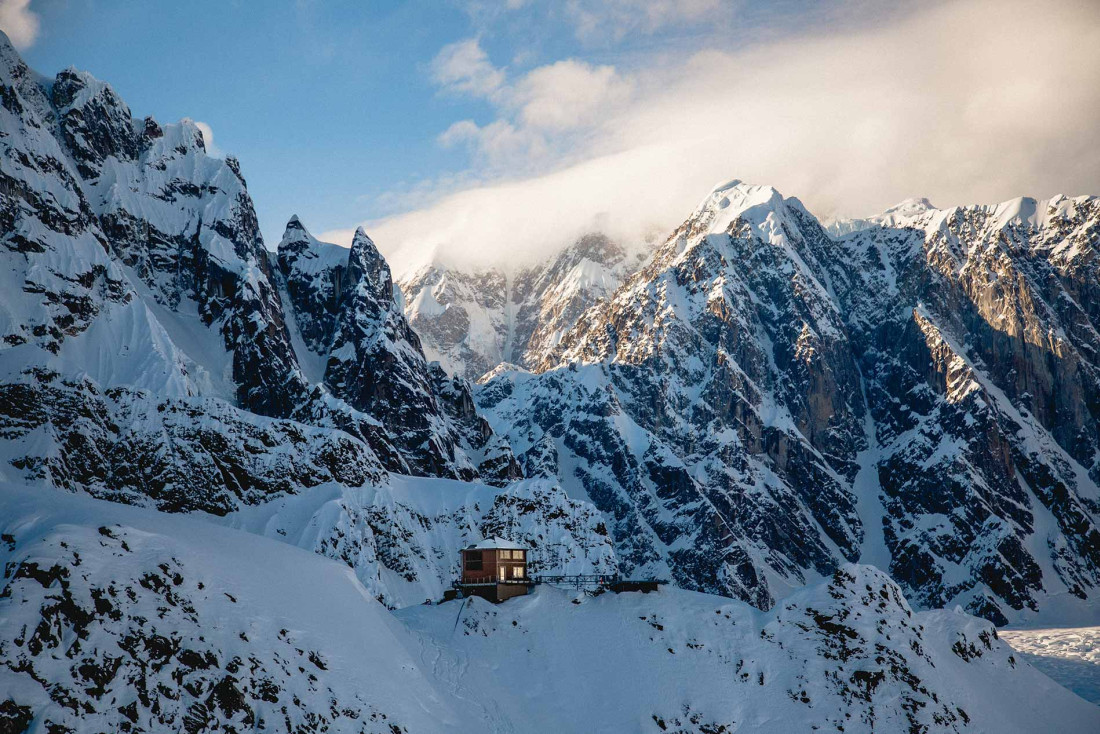 the sheldon chalet, an extraordinary and unusual hotel in Alaska