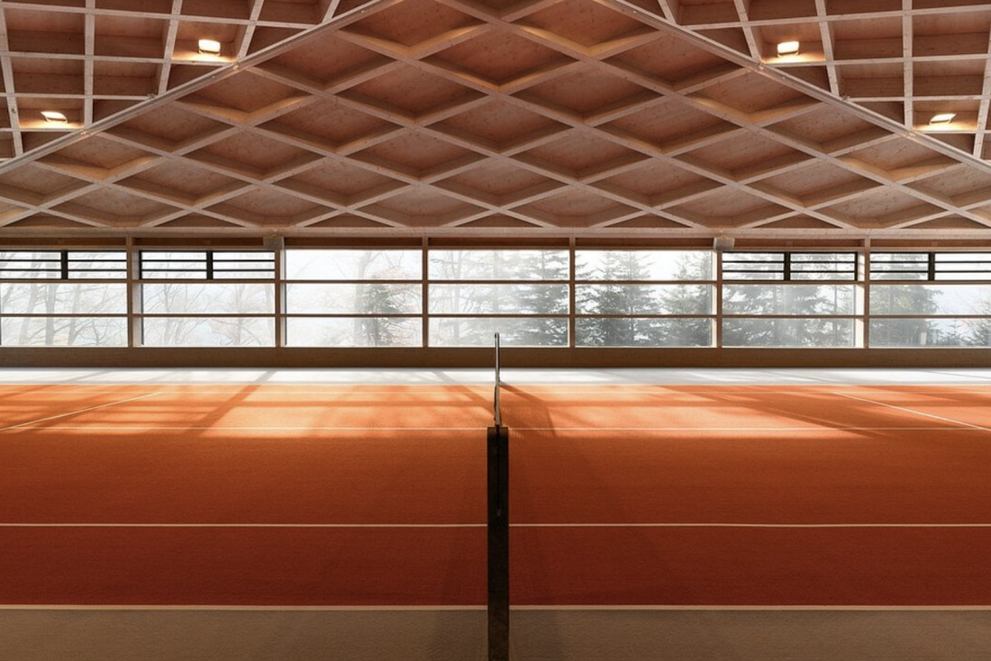 A tennis court at the Bürgenstock Resort Lake Lucerne © Bürgenstock Resort Lake Lucerne