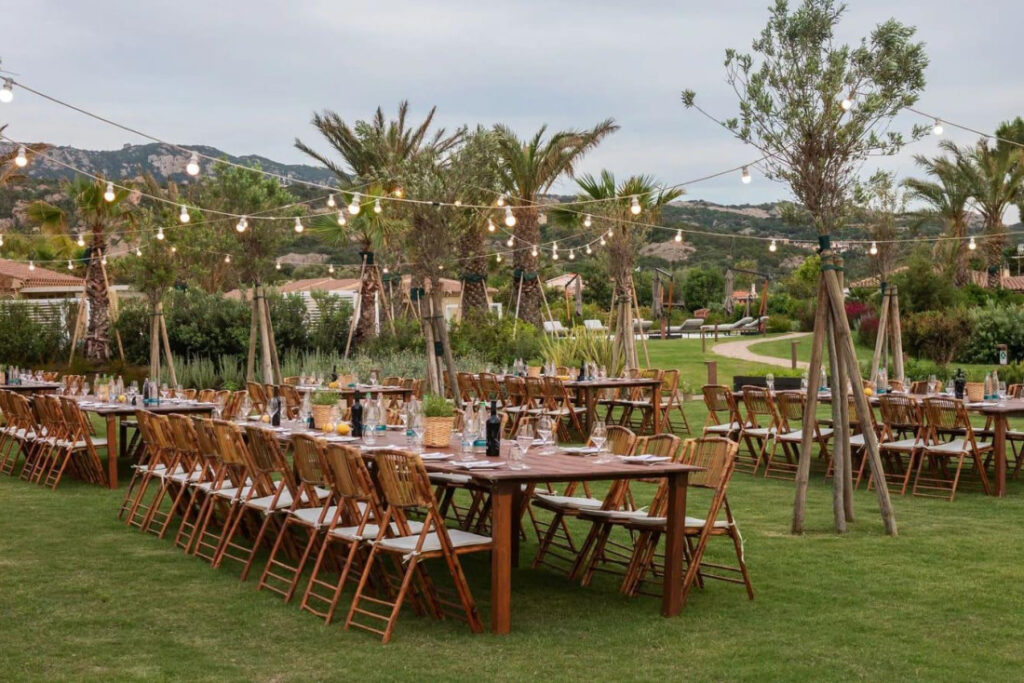 les hôtels pour organiser un mariage en italie © 7pines resort sardinia