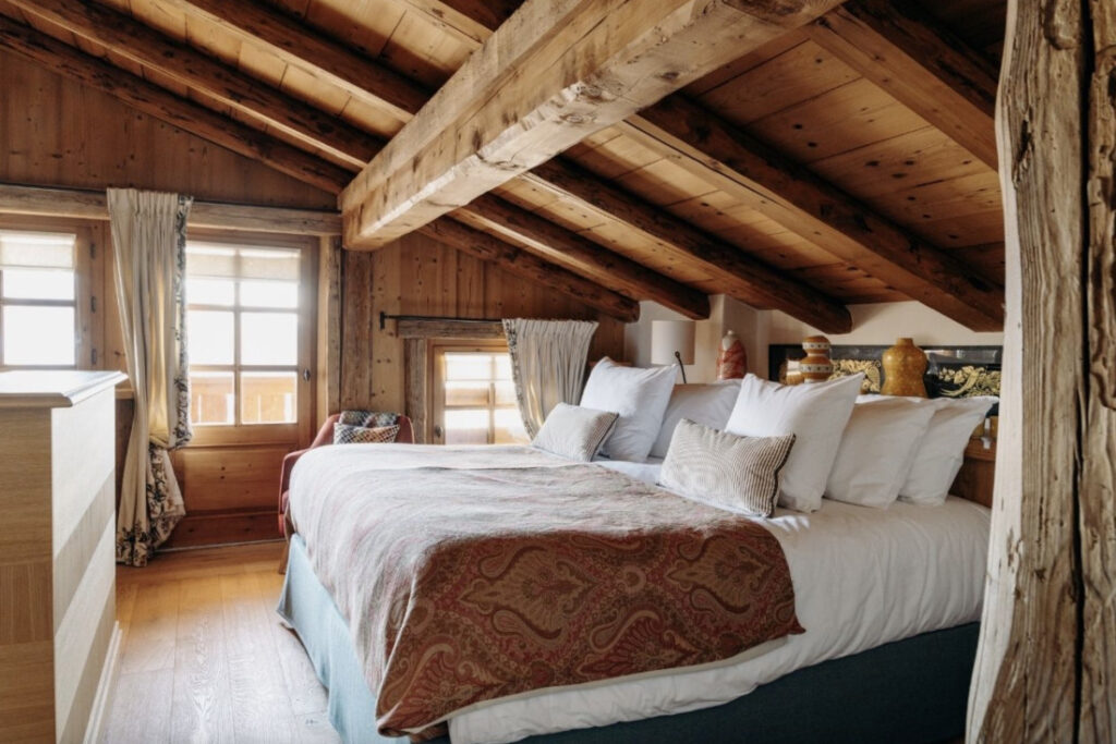 de beste hotellsuiter i fjellet © chalets du mont d'arbois