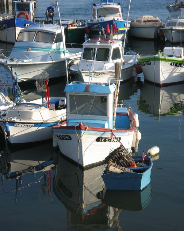 ambiance bateaux ile d'yeu © office de tourisme
