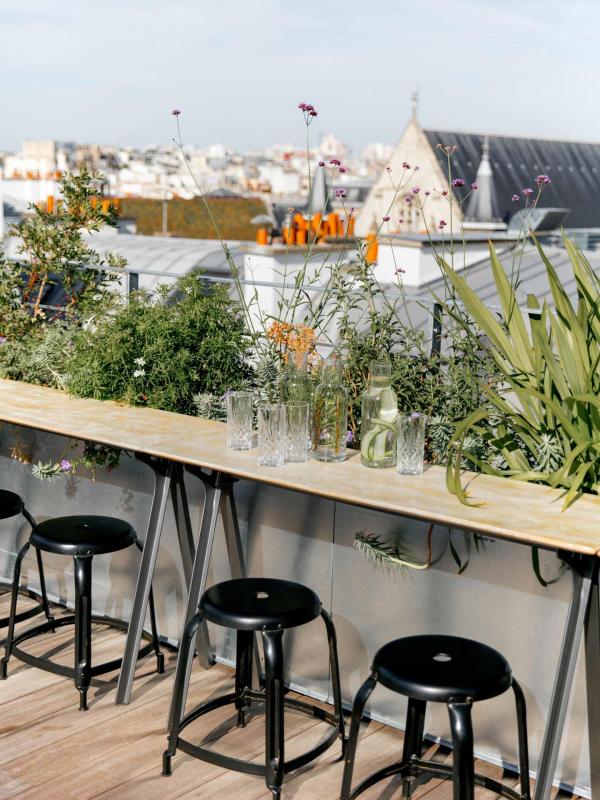 hotel national des arts et metiers rooftop ©jérôme galland 0