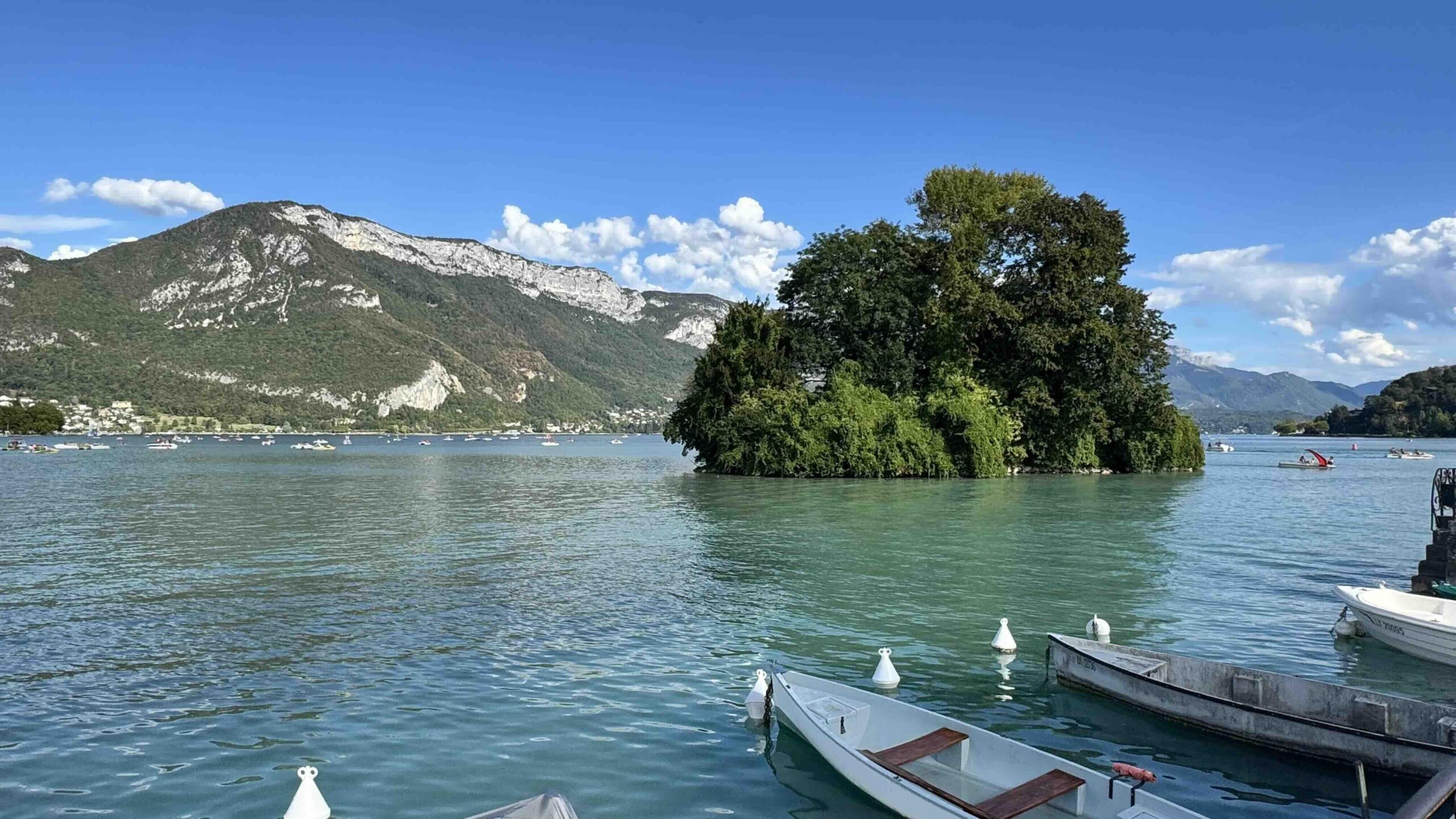 l'ïle des cygnes, annecy © maïa morgensztern